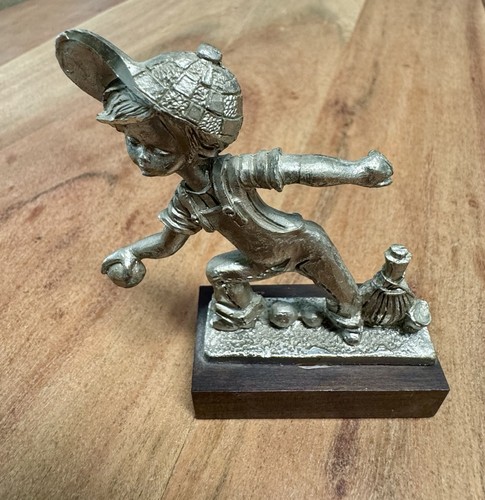 Zinnfigur junge mit kappe - zinnfigur,