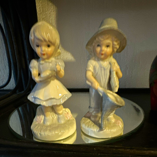 2er set keramikfiguren - 2er-set,