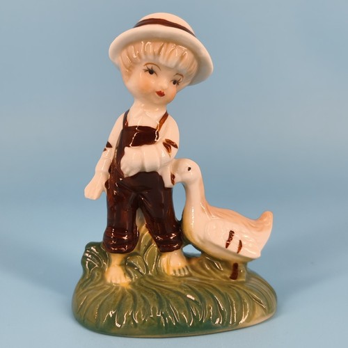 Porzellanfigur keramik junge - porzellanfigur,