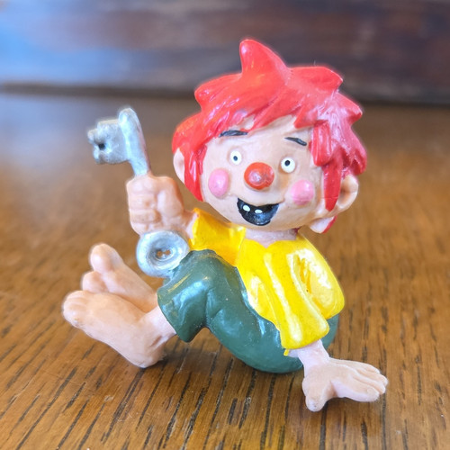 Sitzende bemalte sammelfigur - bemalte,