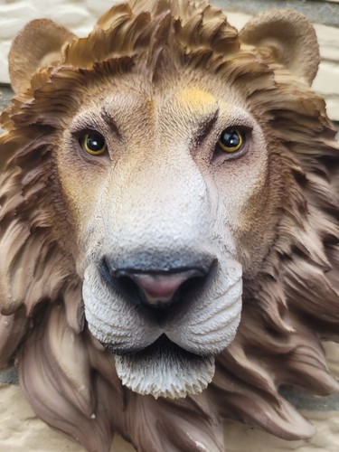 Löwe lion figur wandfigur - löwe,