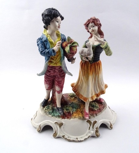 Capodimonte stil keramik - capodimonte,