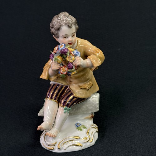 Meissen figur gärtnerkind - meissen,