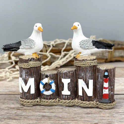 Möwen auf poller moin - möwen,