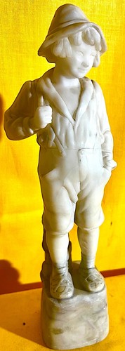 Goldscheider alabaster figur - goldscheider,