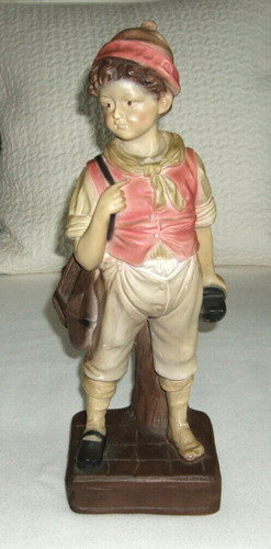 Figur skulptur schuljunge - figur,