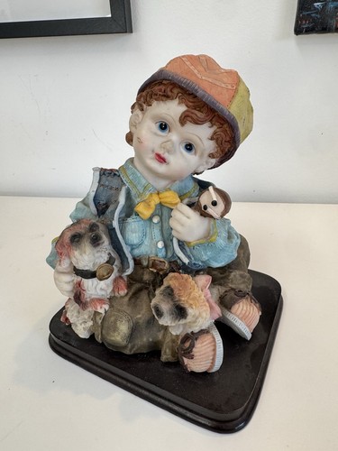 Nostalgische deko figur - nostalgische, junge