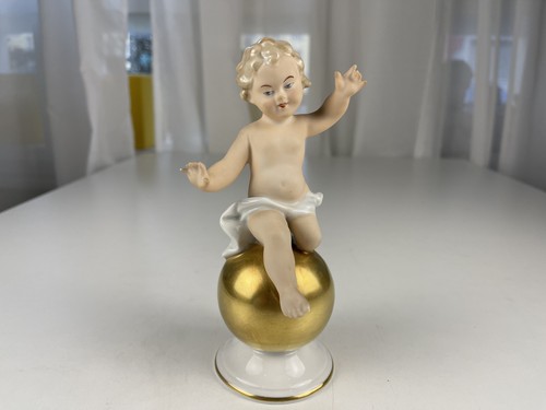 Sammler porzellan figur junge - figur,