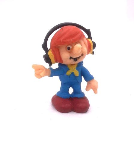 Figur junge mit - figur, kopfhörer