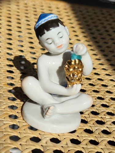Porzellanfigur usbekischer - porzellanfigur, „usbekischer