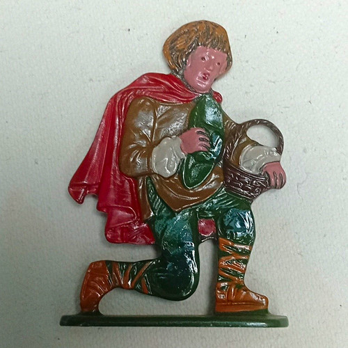 Zinnfigur kniender junge roter - zinnfigur,