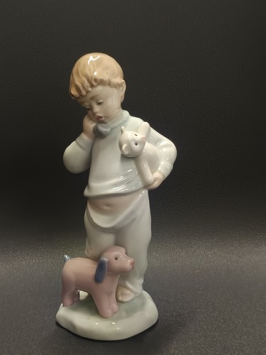 Porzellan figur junge lladro - junge,