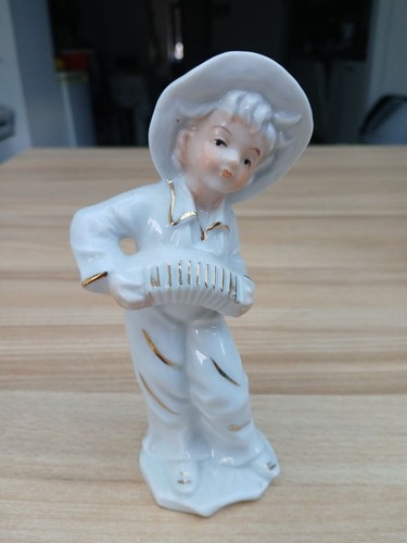 Porzellanfigur junge mit - porzellanfigur,