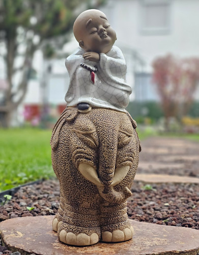 Shiwan keramik figur junge - figur,