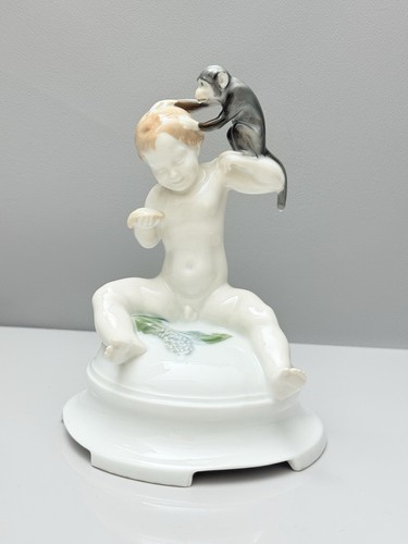 Rosenthal figur junge mit - rosenthal, figur,junge