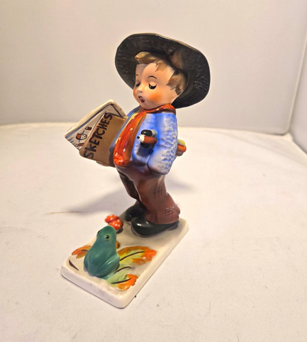 Creitlitz keramikfigur junge - keramikfigur,