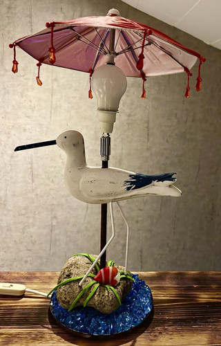 Tischlampe möwe vogel - möwe, vogel-figur